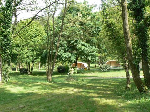 Emplacement - Grand Emplacement : +150 m² (voiture + tente/caravane/camping-car + électricité 10A) 2 pers