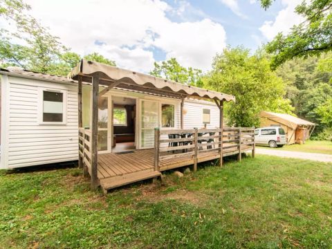Mobilhome 7 personnes - 3 Pièces 5/7 Personnes Climatisé + TV