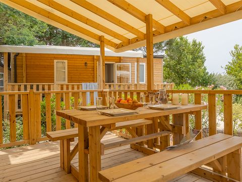 MOBILHOME 6 personnes - Cottage Prestige 3 Chambres - 1 salle de bain