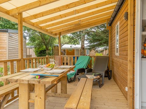 MOBILHOME 4 personnes - Cottage  Prestige 2 chambres - 1 salle de bain