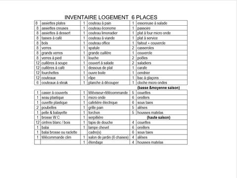 MAISON 6 personnes - Pavillon 6- 1 chambre + 1 chambre cabine + terrasse + Climatisation + TV - 40m²