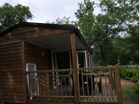 Mobilhome 4 personnes - Avec terrasse - Climatisation - TV - 31m²