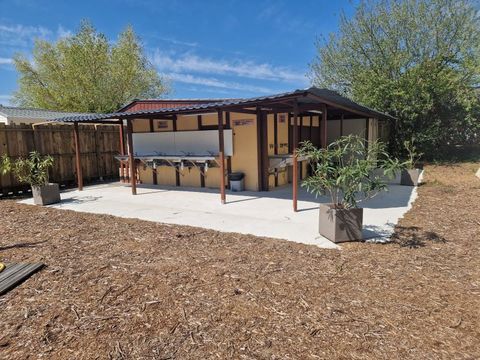 Tente en toile et en bois 5 personnes - Lodge