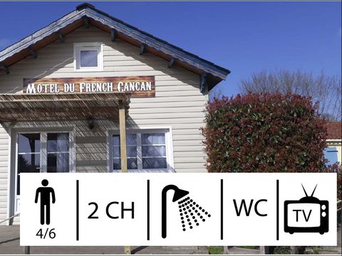 Chalet 6 personnes - Motel French Cancan - 2 chambres