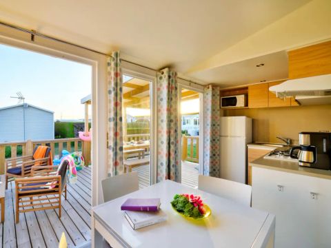 MOBILHOME 6 personnes - CONFORT+ 35M²