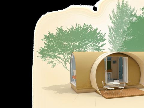 BUNGALOW TOILÉ 4 personnes - COCO SWEET sans sanitaires