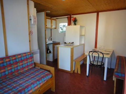 CHALET 4 personnes - BASTIDON (terrasse couverte)