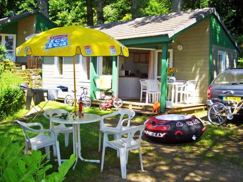 CHALET 4 personnes - BASTIDON (terrasse couverte)