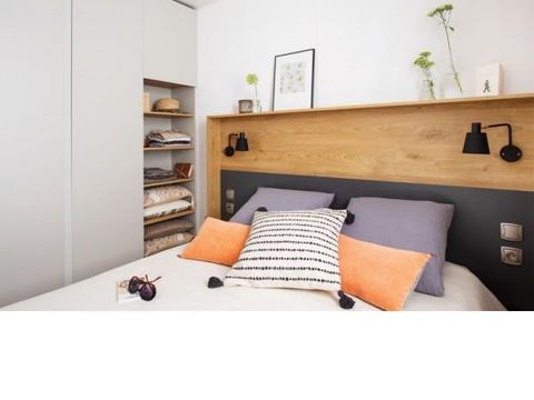 MOBILHOME 4 personnes - Cottage FAMILY "VUE LAC" (terrasse couverte) nouveauté 2023