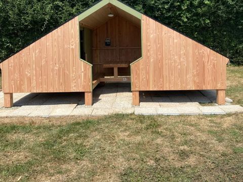 Hébergement 4 personnes - Cabane Fernweh - sanitaires communs