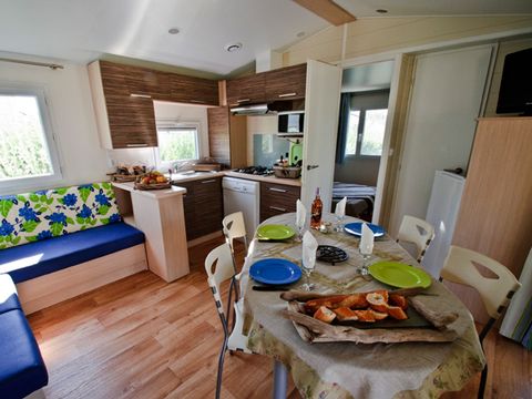 MOBILHOME 6 personnes - COTTAGE CONFORT MEDITERRANEE