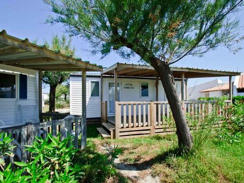 MOBILHOME 6 personnes - Cottage Confort "Camargue" 29m² 3ch 4/6 pers