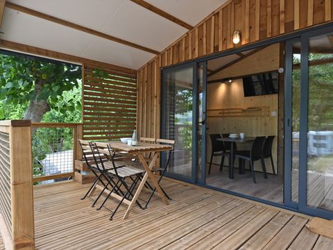 BUNGALOW 3 personnes - BUNGALOW COUPLE WOOD