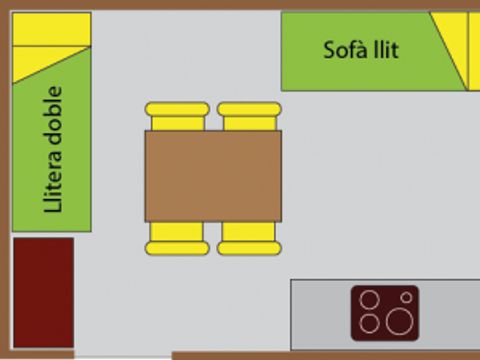 HÉBERGEMENT INSOLITE 3 personnes - Wooden Cabin Pedraforca