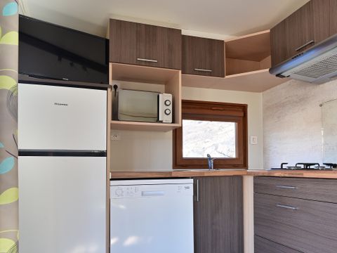 MOBILHOME 4 personnes - MOBILE HOME BASIC FAMILY + PANORAMIC