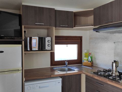 MOBILHOME 4 personnes - MOBILE HOME BASIC FAMILY + PANORAMIC