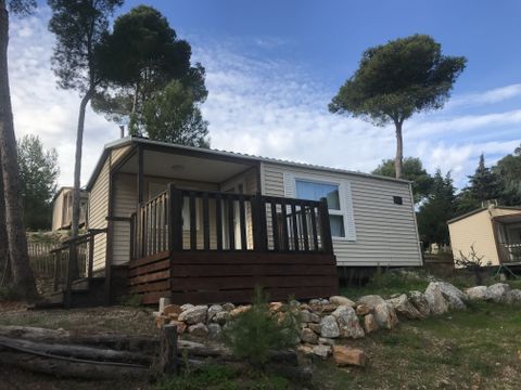 Mobilhome 4 personnes - Confort 2 chambres 28m² climatisé