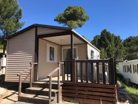 Mobilhome 4 personnes - Confort 2 chambres 28m² climatisé