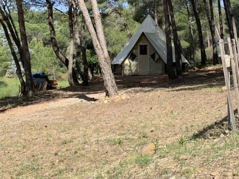 TENTE 4 personnes - Tipi (tente aménagée) -