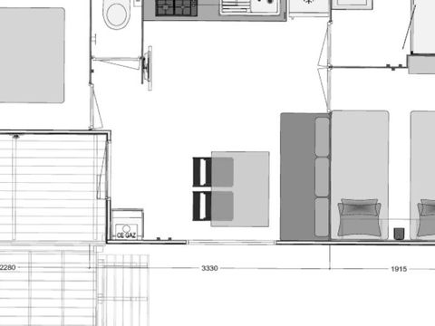 MOBILHOME 4 personnes - NEUF MALAGA