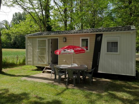 MOBILHOME 4 personnes - 2 chambres, terrasse dallée, non climatisé