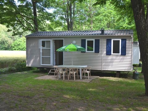 MOBILHOME 4 personnes - 2 chambres, terrasse dallée, non climatisé