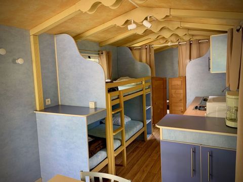 Insolite 4 personnes - Roulotte Arizona (grande caravane) - 4 pers