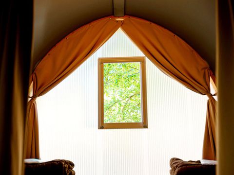 Tente en toile et en bois 4 personnes - Coco Sweet 2ch 4pers