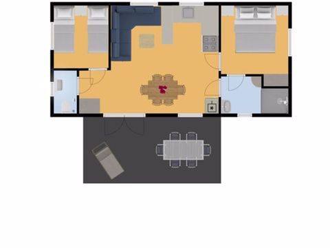 MOBILHOME 4 personnes - Cerisiers