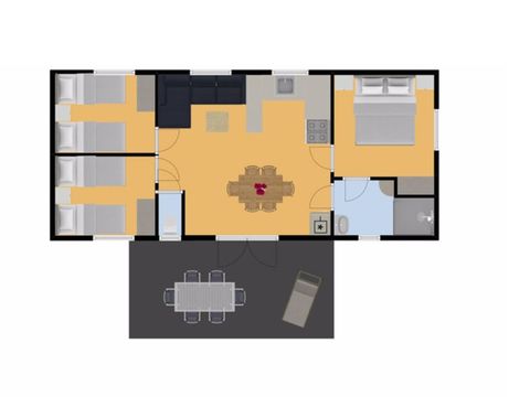 MOBILHOME 6 personnes - Olivier