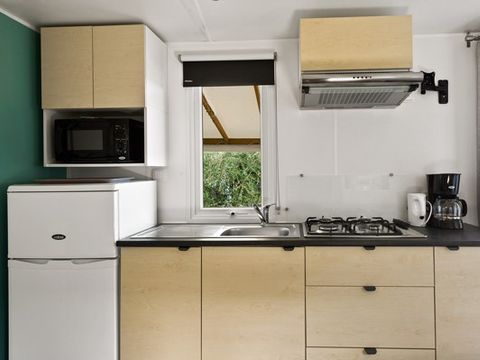 Mobilhome 4 personnes - Comfort | 2 Ch. | 4 Pers. | Terrasse surélevée | Clim.