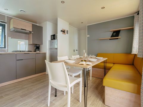 Mobilhome 6 personnes - Mobil-home | Comfort | 3 Ch. | 6 Pers. | Terrasse Lounge | Clim.