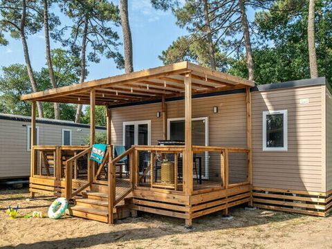 Mobilhome 6 personnes - Mobil-home | Comfort | 3 Ch. | 6 Pers. | Terrasse Lounge | Clim.