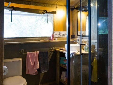 TENTE TOILE ET BOIS 6 personnes - Spotty Lodge