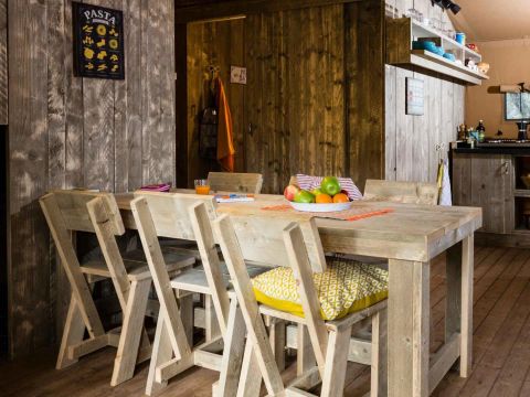 TENTE TOILE ET BOIS 6 personnes - Spotty Lodge