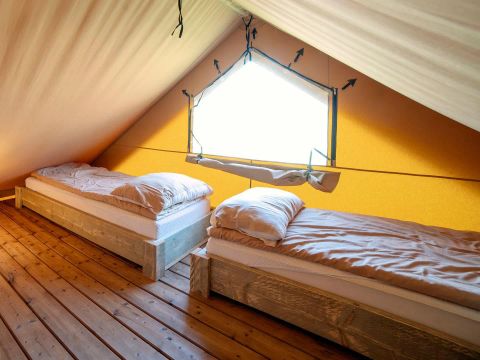 TENTE TOILE ET BOIS 5 personnes - Safari Lodge