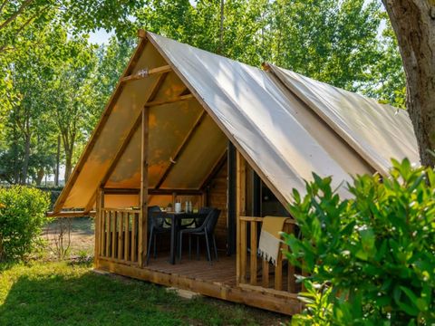 TENTE TOILE ET BOIS 5 personnes - Glamptent 2.0