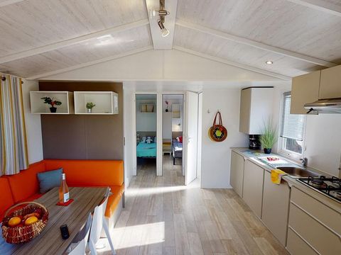 MOBILHOME 4 personnes - Méditerranée - 24m² - 2 chambres