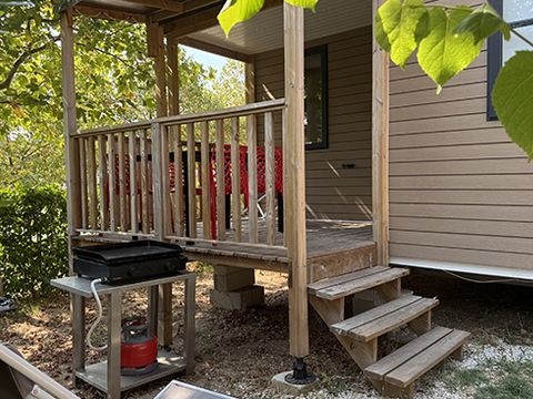 MOBILHOME 4 personnes - Castellet  - 28 m² - 2 chambres + plancha