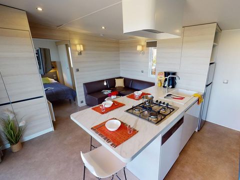 MOBILHOME 4 personnes - Key West avec Spa - 38m² - 2 chambres