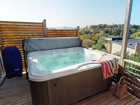 MOBILHOME 4 personnes - Key West avec Spa - 38m² - 2 chambres