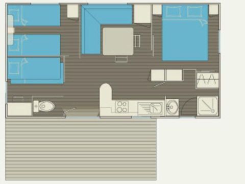 MOBILHOME 5 personnes - ZEN