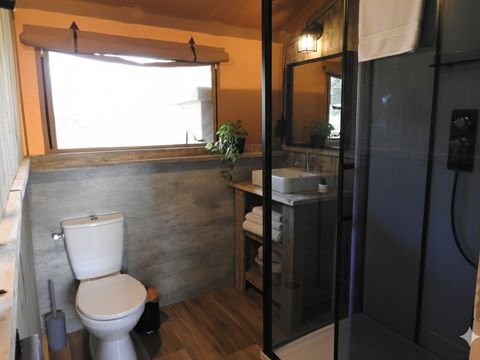 Tente en toile et en bois 5 personnes - LUXURY SAFARI LODGE