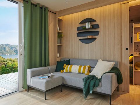 MOBILHOME 4 personnes - Sunêlia Luxe TAOS F4 4 pers. 2 ch. 2 sdb.