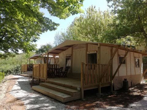TENTE TOILE ET BOIS 5 personnes - TREND LODGE