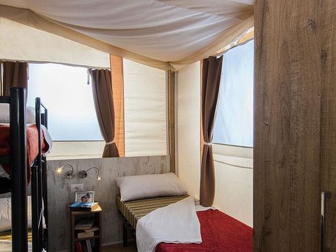 TENTE TOILE ET BOIS 5 personnes - TREND LODGE