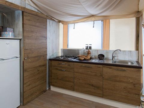 TENTE TOILE ET BOIS 5 personnes - TREND LODGE