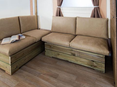 TENTE TOILE ET BOIS 5 personnes - TREND LODGE