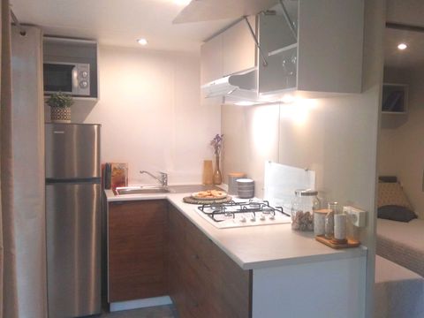 MOBILHOME 5 personnes - COTTAGE RIVIERA