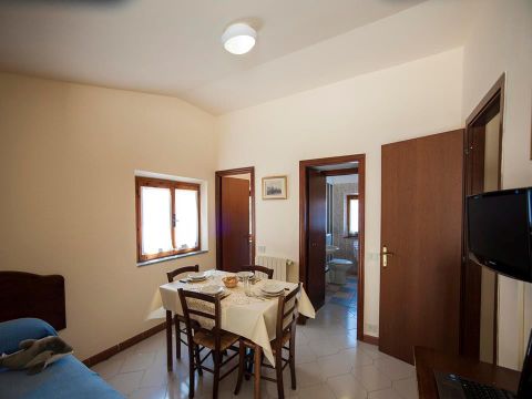 APPARTEMENT 5 personnes - Appartement de 2 chambres à coucher (3 personnes supplémentaires possibles moyennant un supplément, veuillez contacter le camping)